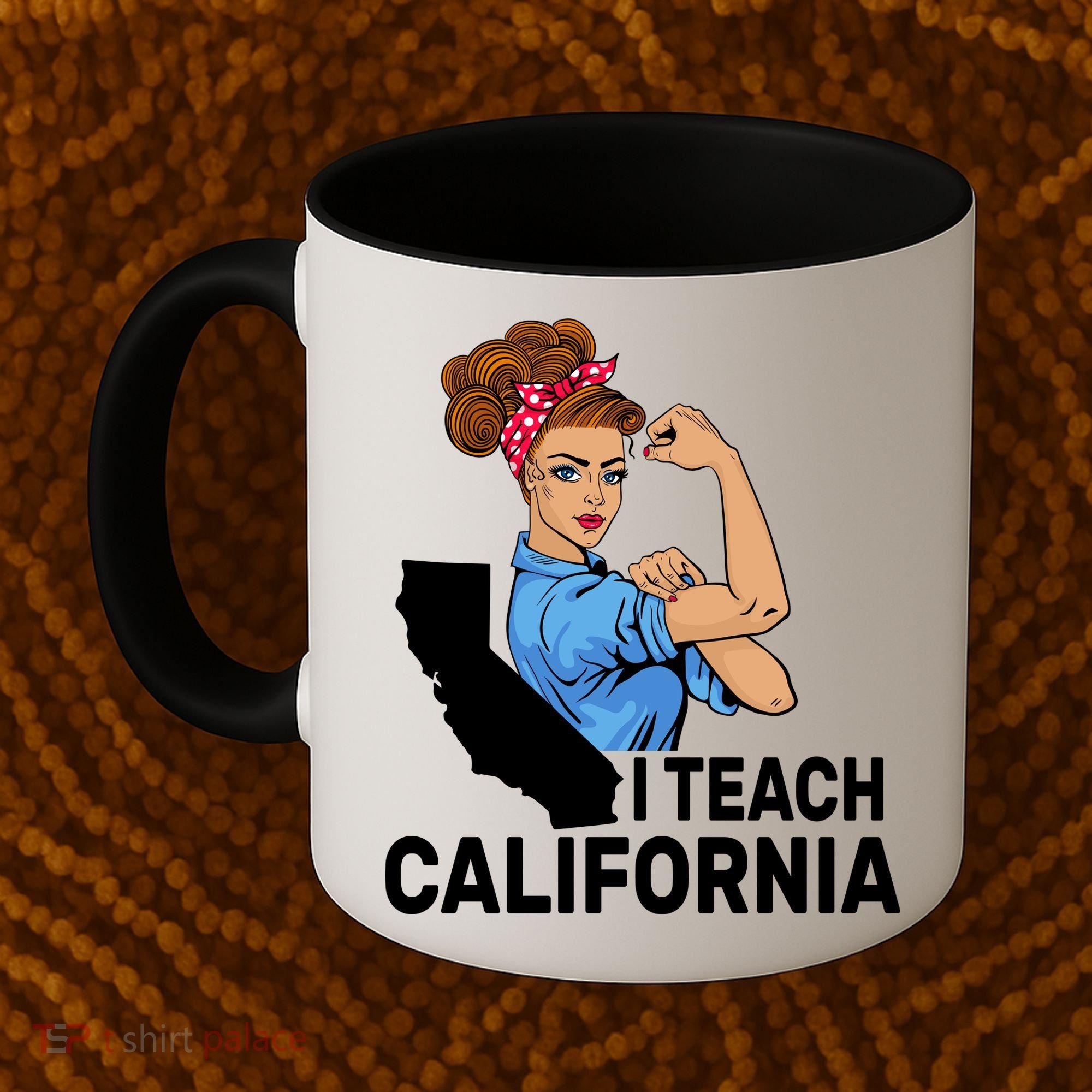 I Teach California State Union Teacher Strike Coffee Mug