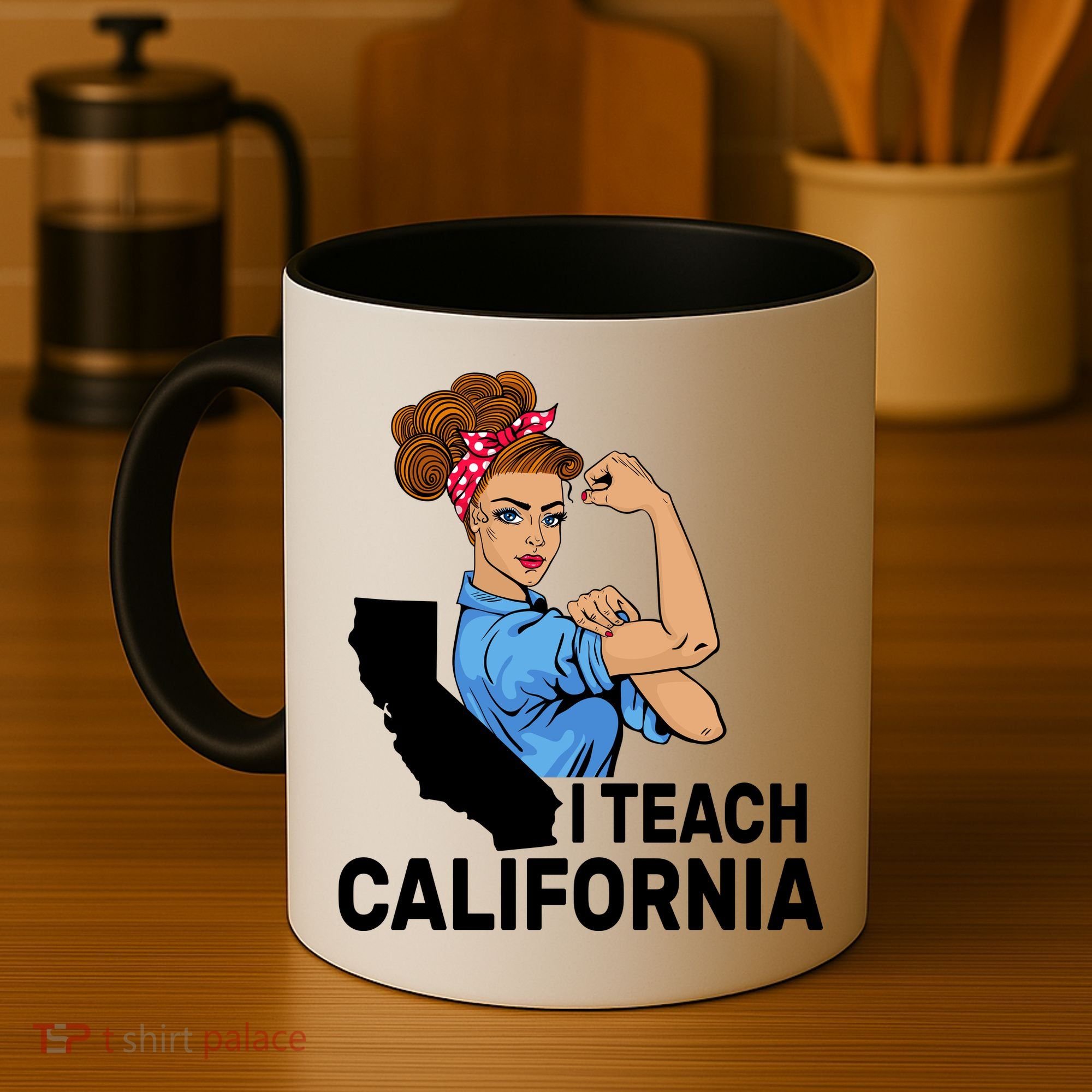 I Teach California State Union Teacher Strike Coffee Mug