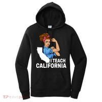 I Teach California State Union Teacher Strike Women's Hoodie thumb 0