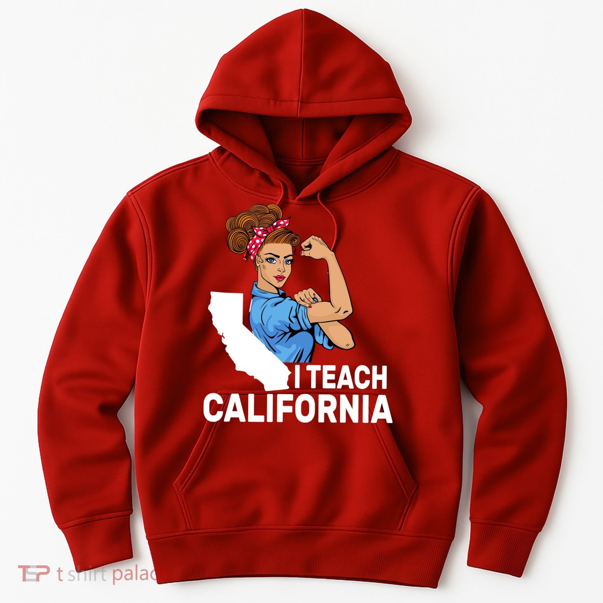 I Teach California State Union Teacher Strike Hoodie
