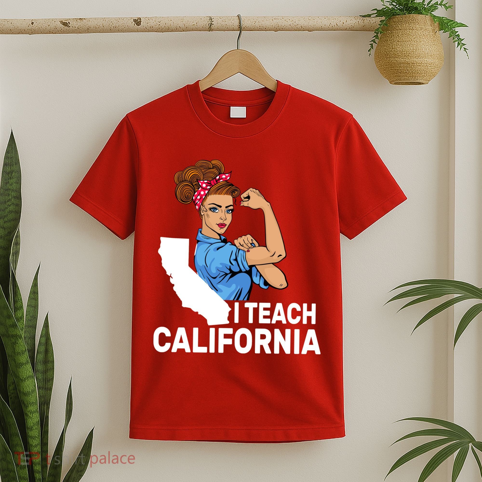 I Teach California State Union Teacher Strike T-Shirt