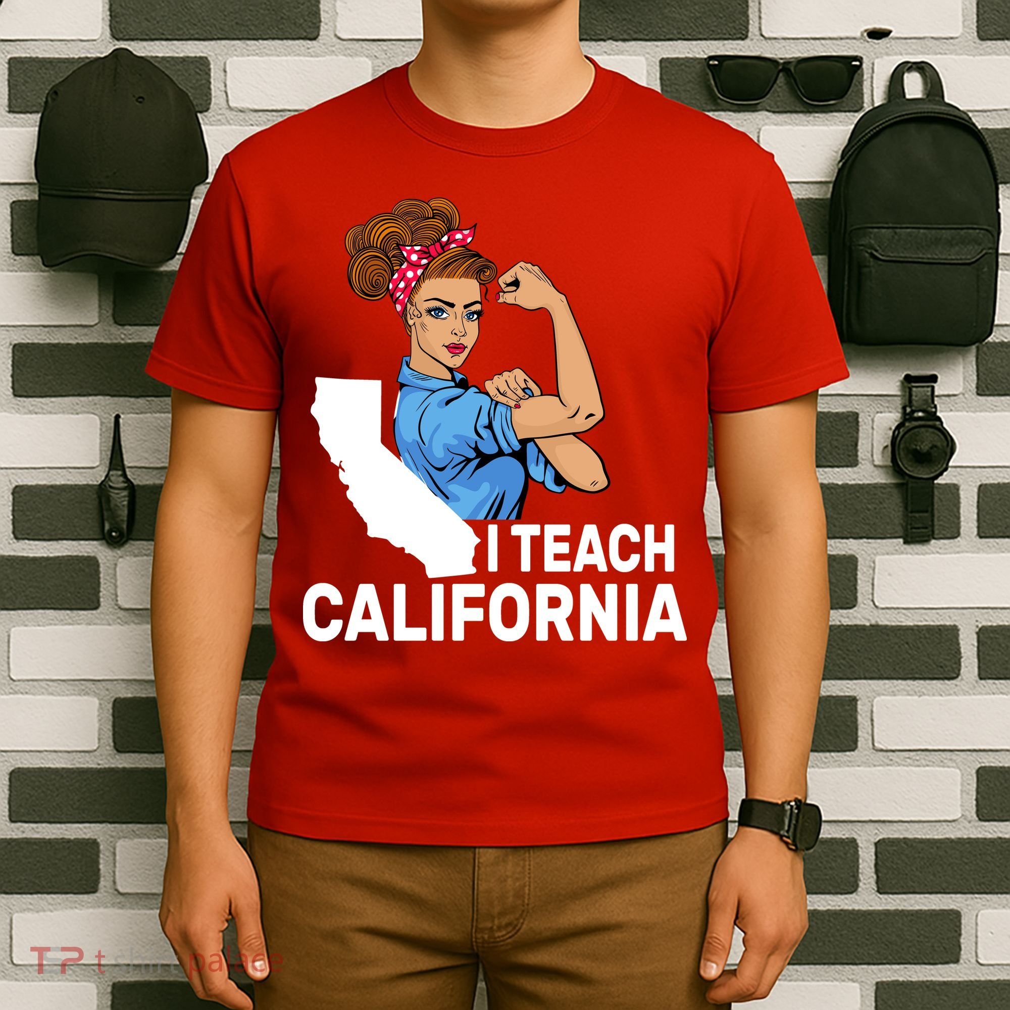I Teach California State Union Teacher Strike T-Shirt