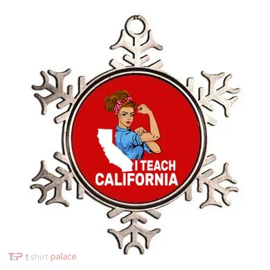 I Teach California State Union Teacher Strike Ornament