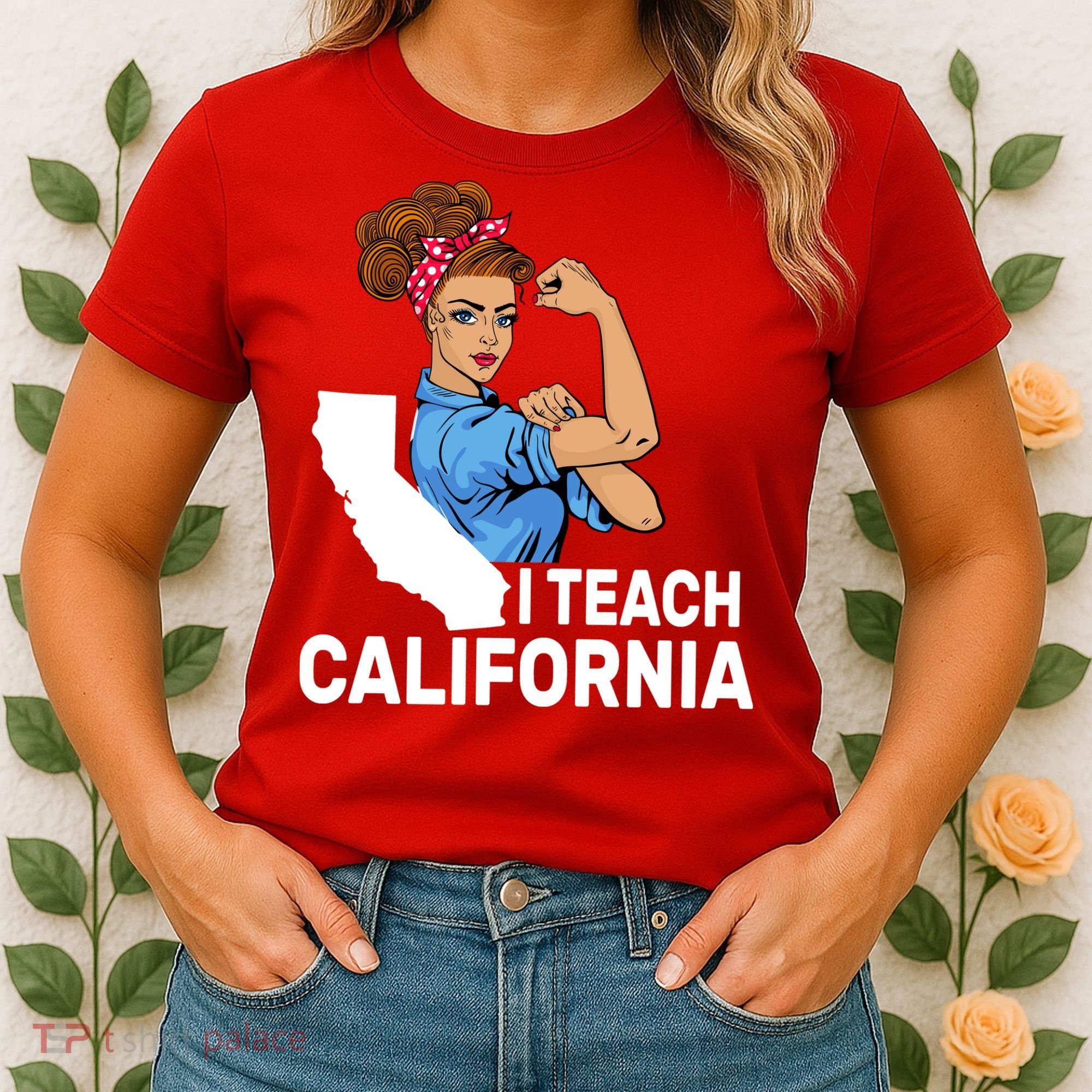 I Teach California State Union Teacher Strike Women's T-Shirt