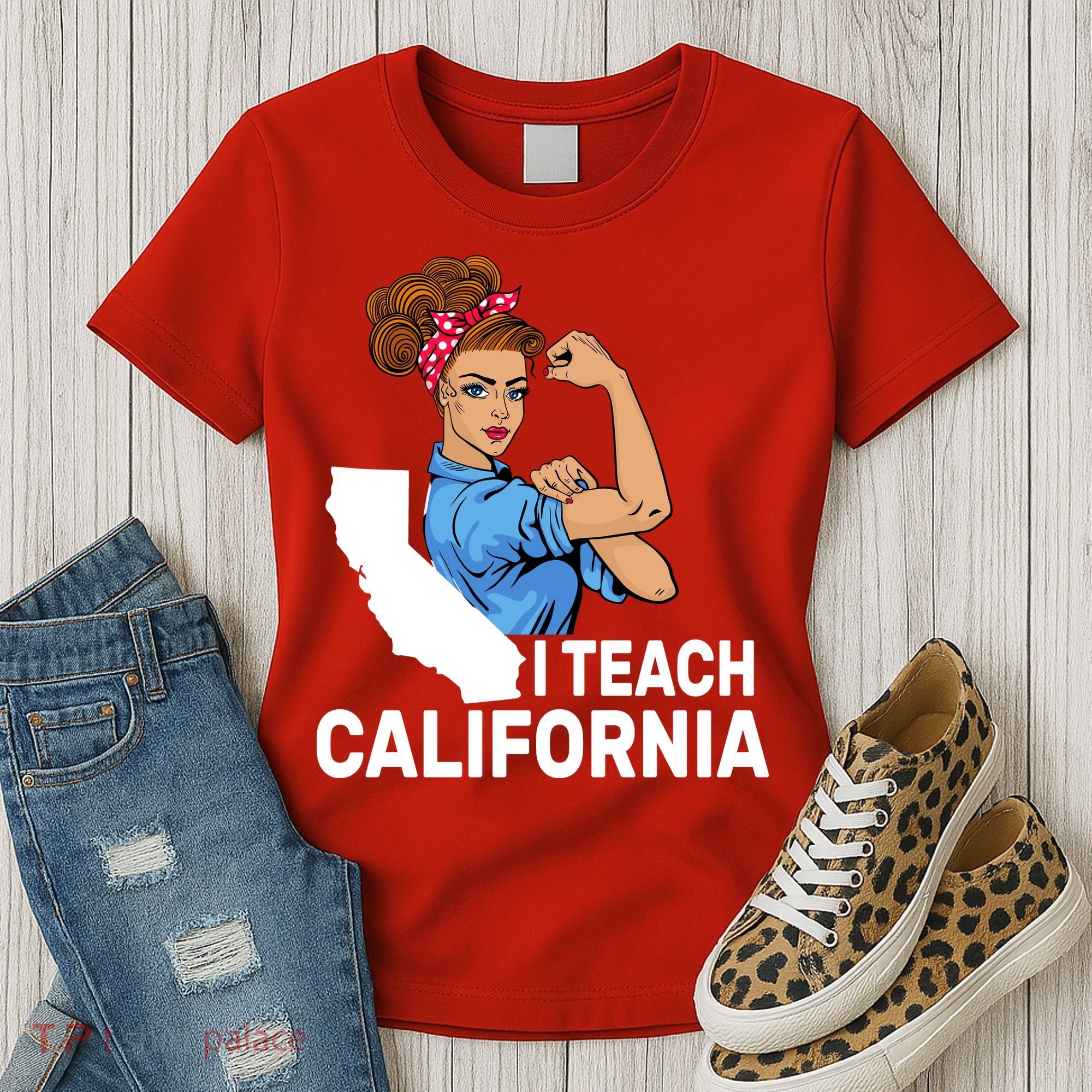 I Teach California State Union Teacher Strike Women's T-Shirt