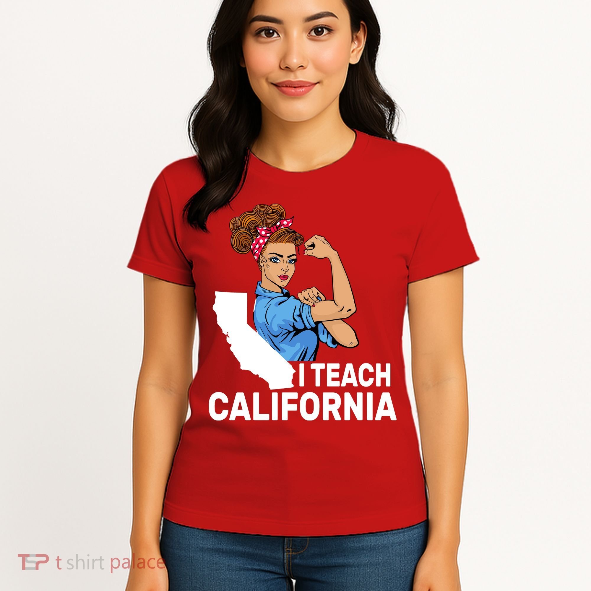 I Teach California State Union Teacher Strike Women's T-Shirt