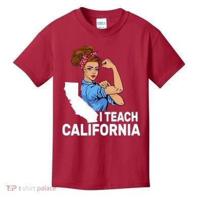I Teach California State Union Teacher Strike Kids T-Shirt
