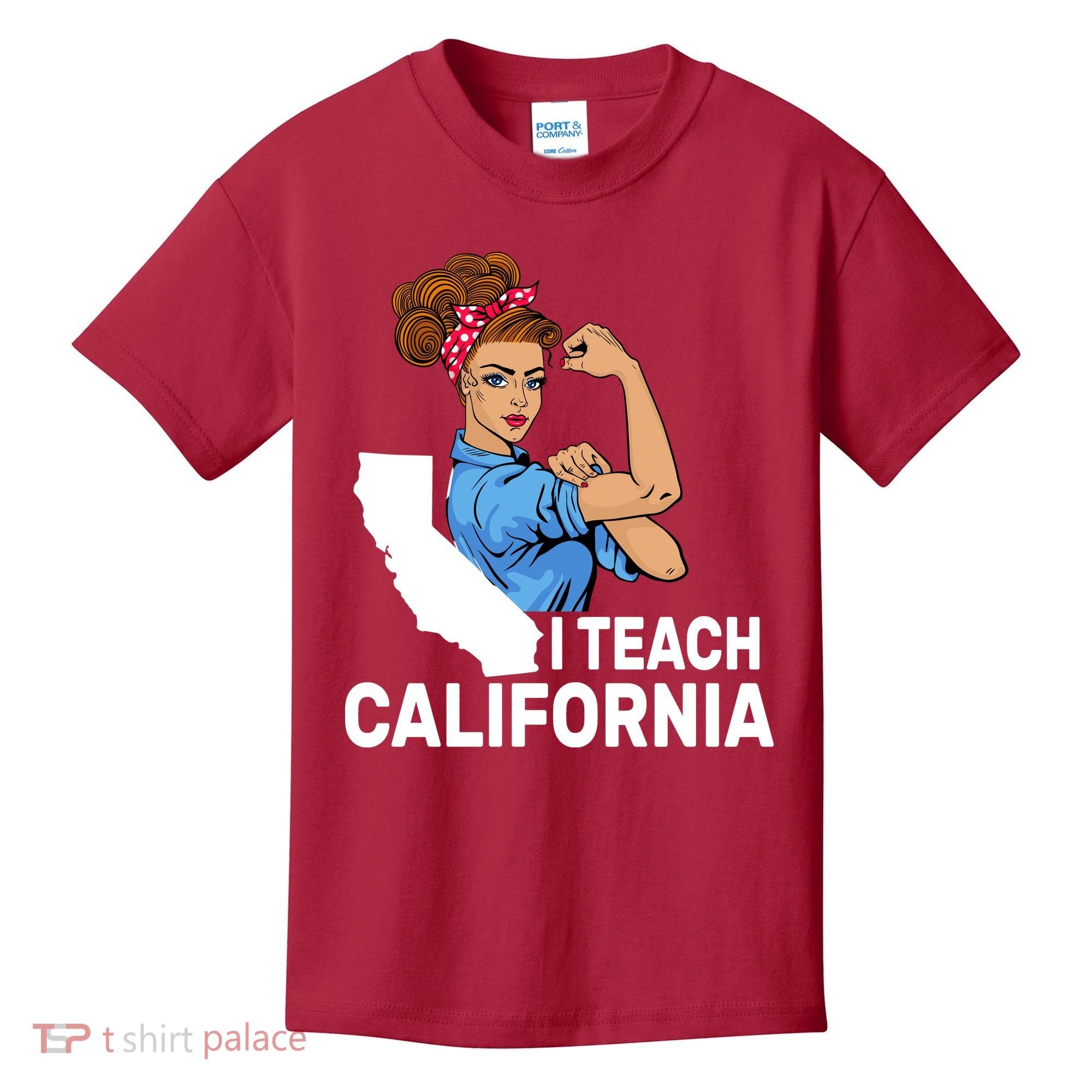 I Teach California State Union Teacher Strike Kids T-Shirt