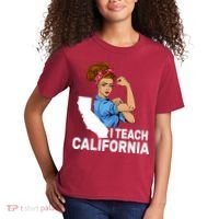 I Teach California State Union Teacher Strike Kids T-Shirt thumb 2