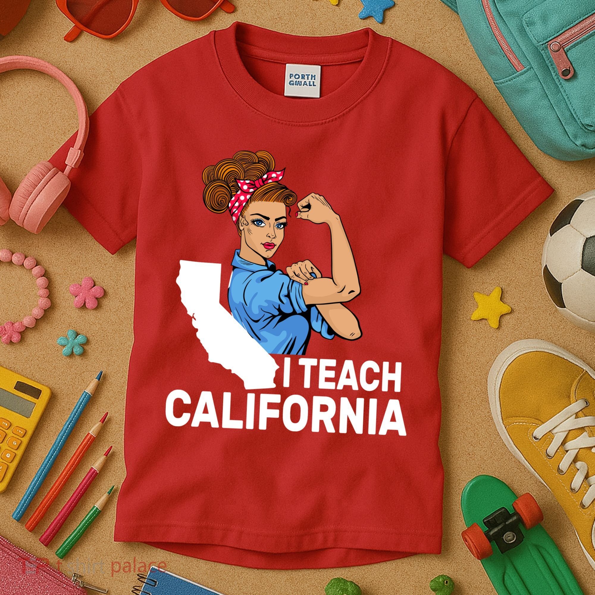 I Teach California State Union Teacher Strike Kids T-Shirt