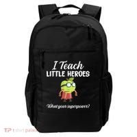 I Teach Little Heroes Backpack thumb 0