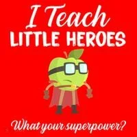 I Teach Little Heroes Doggie Tank thumb 4