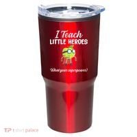 I Teach Little Heroes Tumbler thumb 0