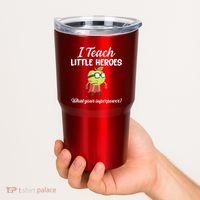 I Teach Little Heroes Tumbler thumb 2