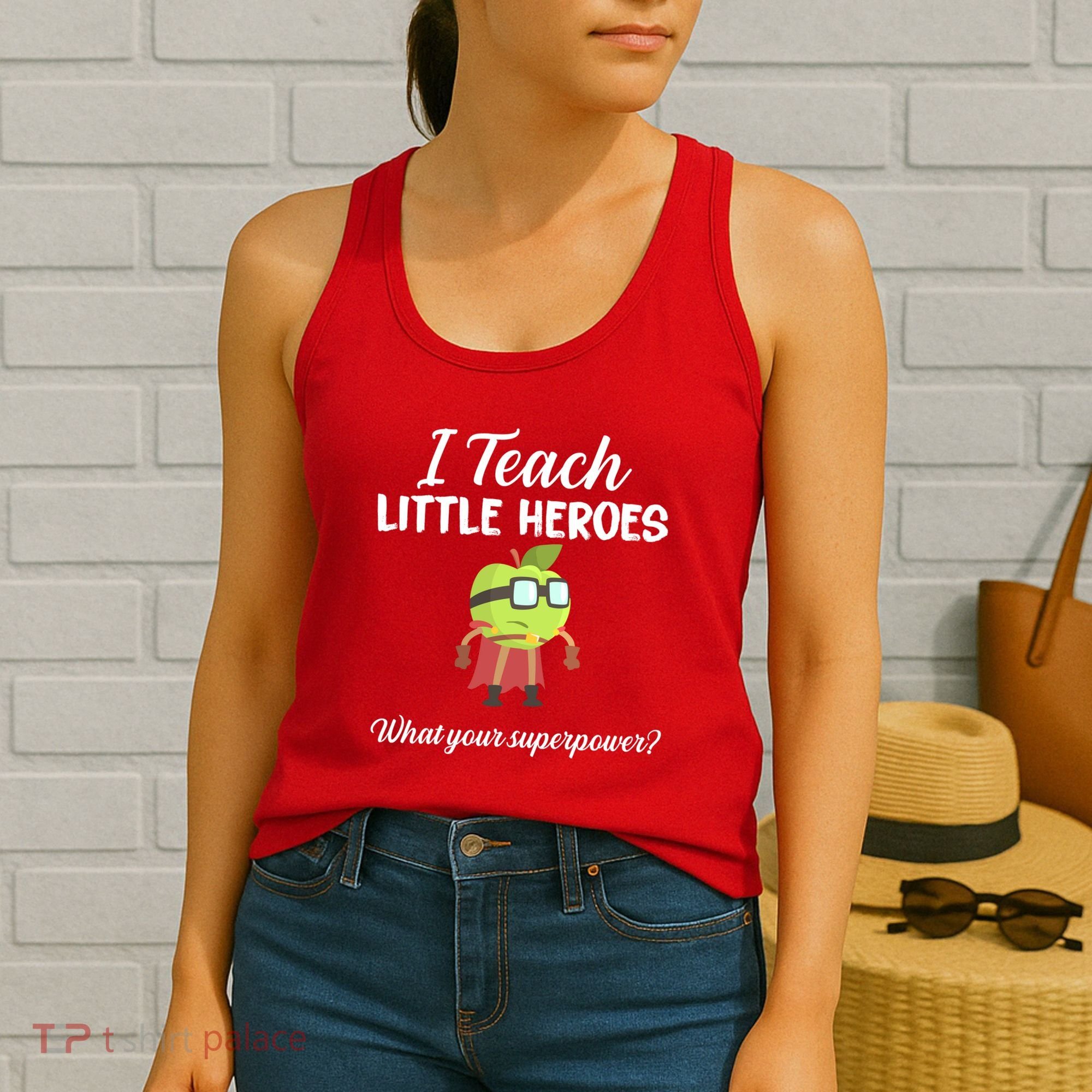 I Teach Little Heroes Women's Tank Top
