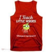 I Teach Little Heroes Tank Top thumb 0