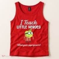 I Teach Little Heroes Tank Top thumb 2