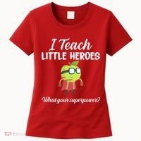 I Teach Little Heroes Women's T-Shirt thumb 0