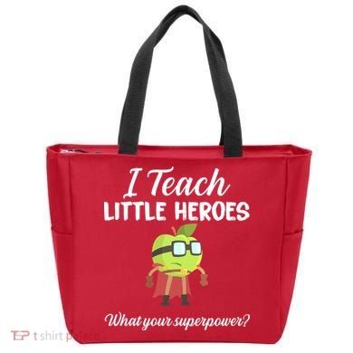 I Teach Little Heroes Tote Bag