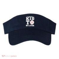 I Teach My Kid To Hit & Steal Baseball Visor thumb 0