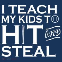 I Teach My Kids To Hit And Steal Women's Hoodie thumb 2