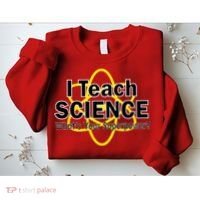 I Teach Science What's Your Superpower? Sweatshirt thumb 2