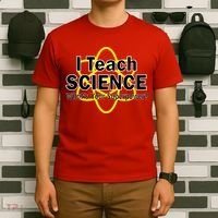 I Teach Science What's Your Superpower? T-Shirt thumb 6