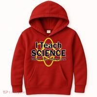 I Teach Science What's Your Superpower? Kids Hoodie thumb 0