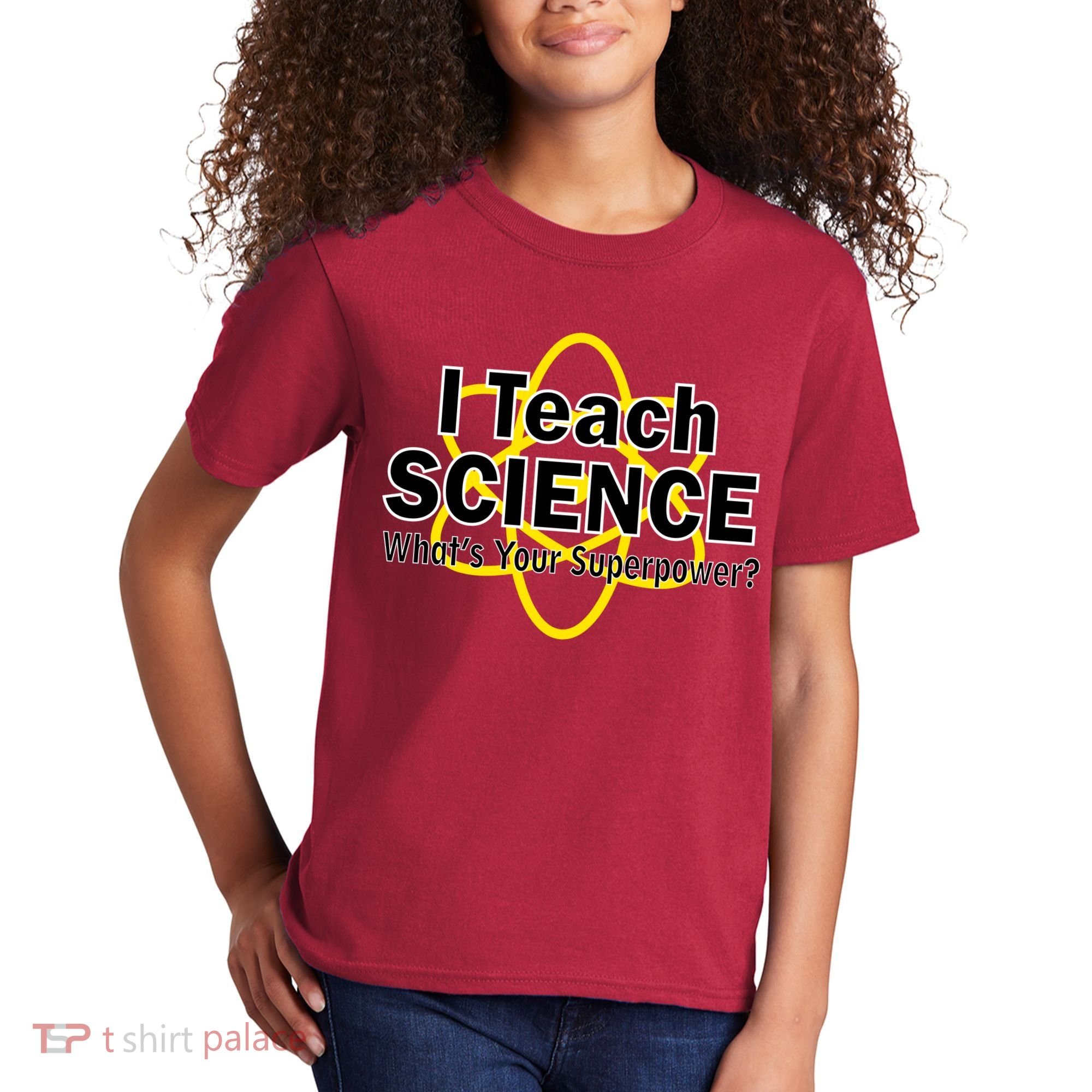 I Teach Science What's Your Superpower? Kids T-Shirt