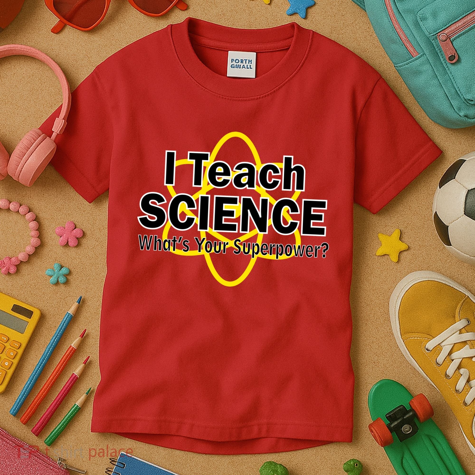 I Teach Science What's Your Superpower? Kids T-Shirt