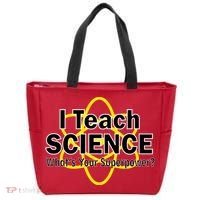 I Teach Science What's Your Superpower? Tote Bag thumb 0