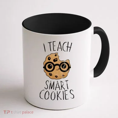 I Teach Smart Cookies Coffee Mug back