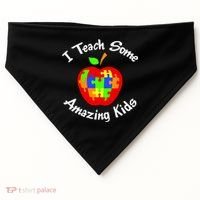 I Teach Some Amazing Kids USA-Made Doggie Bandana thumb 0