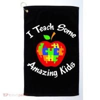 I Teach Some Amazing Kids Golf Towel thumb 0