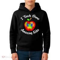I Teach Some Amazing Kids Kids Hoodie thumb 4