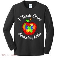 I Teach Some Amazing Kids Kids Long Sleeve Shirt thumb 0