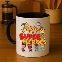 I Teach Superheroes Coffee Mug thumb 4