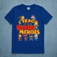I Teach Superheroes T-Shirt thumb 5