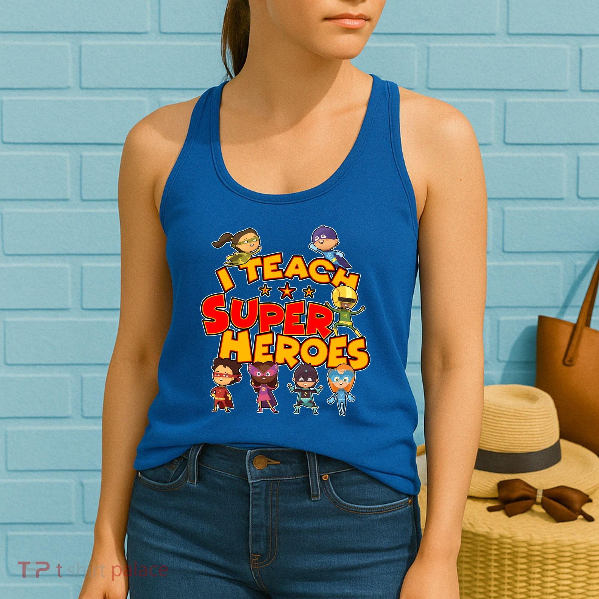 I Teach Superheroes Women's Tank Top
