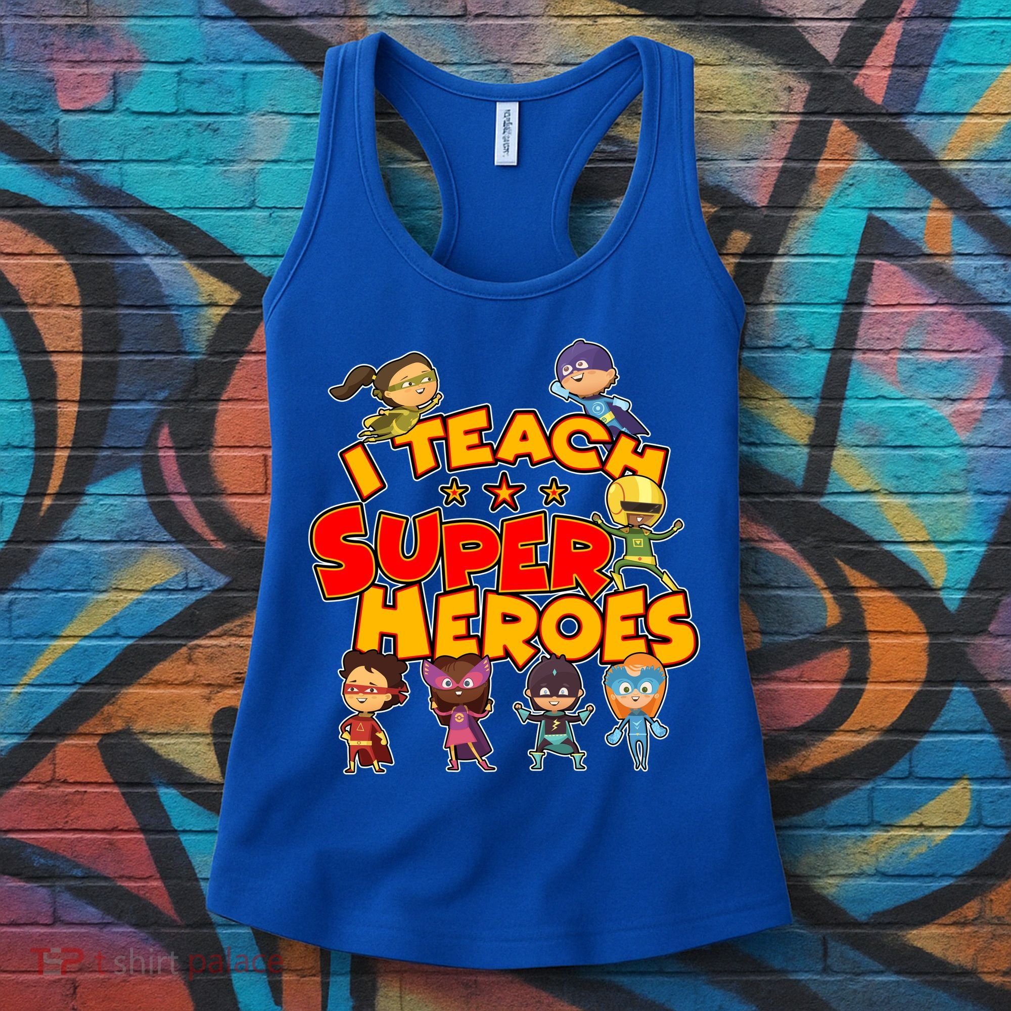 I Teach Superheroes Women's Tank Top