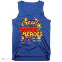I Teach Superheroes Tank Top thumb 0
