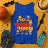 I Teach Superheroes Tank Top thumb 4