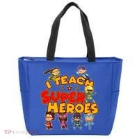 I Teach Superheroes Tote Bag thumb 0