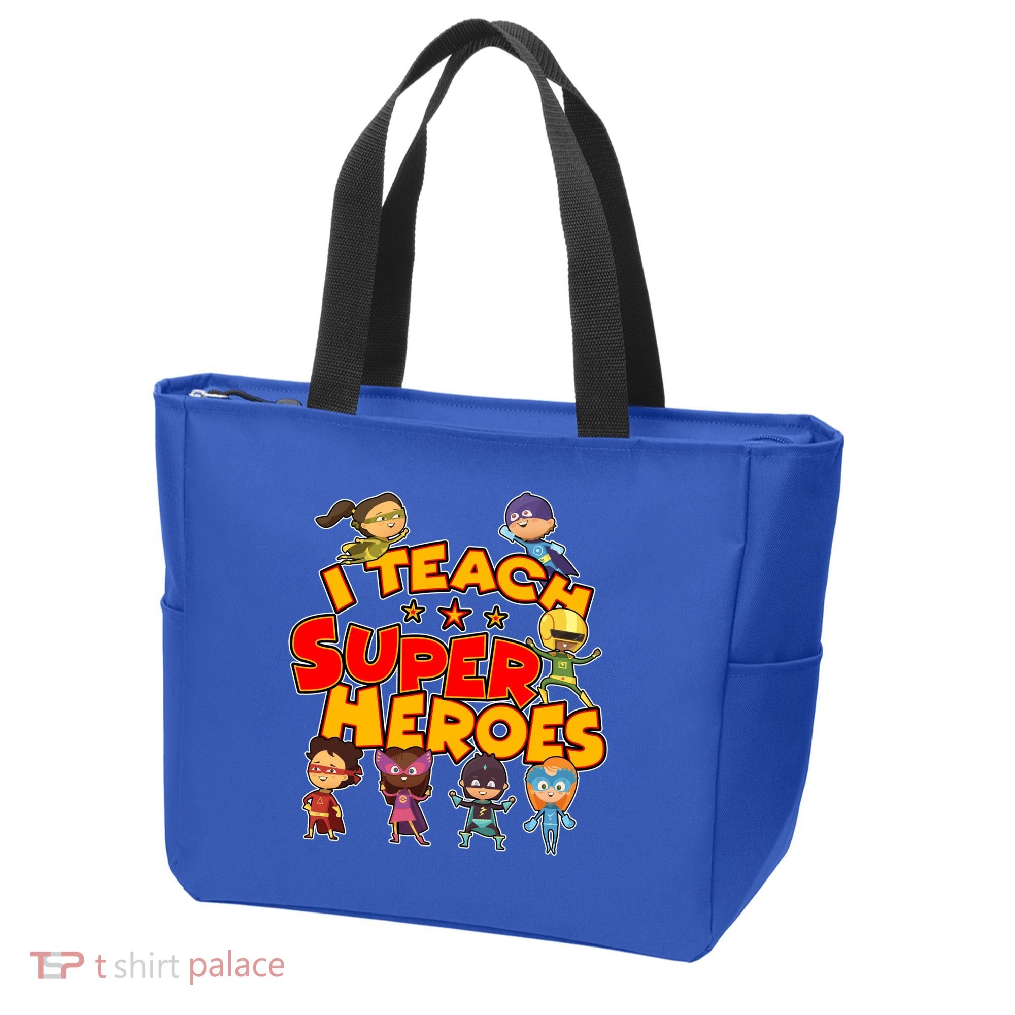 I Teach Superheroes Tote Bag