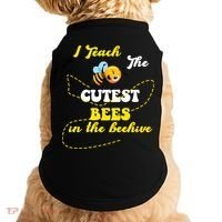 I Teach The Cutest Bees In The Hive Doggie Tank thumb 0