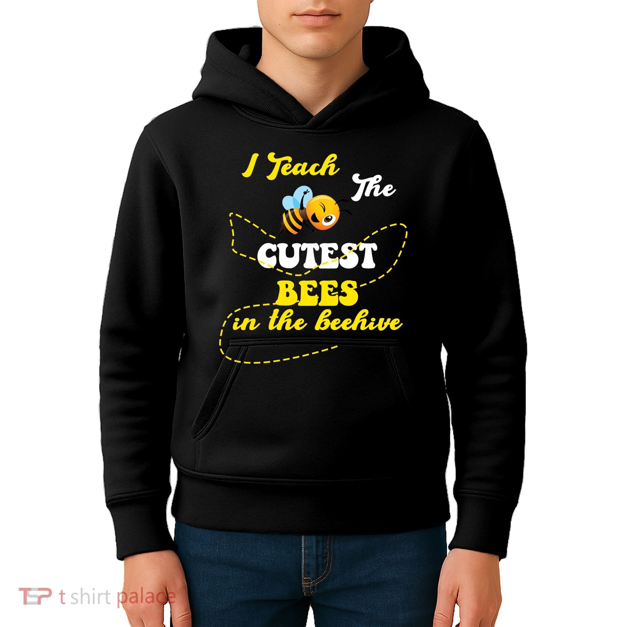 I Teach The Cutest Bees In The Hive Kids Hoodie