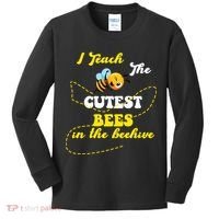 I Teach The Cutest Bees In The Hive Kids Long Sleeve Shirt thumb 0