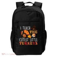 I Teach The Cutest Little Turkeys Backpack thumb 0
