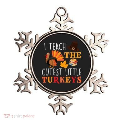 I Teach The Cutest Little Turkeys Ornament