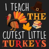 I Teach The Cutest Little Turkeys Hat thumb 2